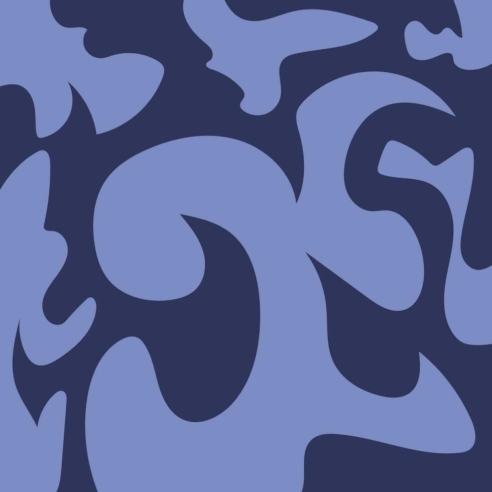 abstrakt geometrisch Hintergrund mit Blau Meer Farbe Palette vektor