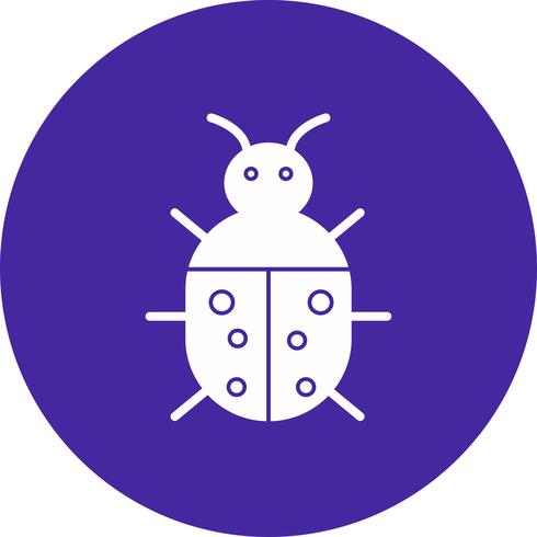 Vektor-Bug-Symbol vektor