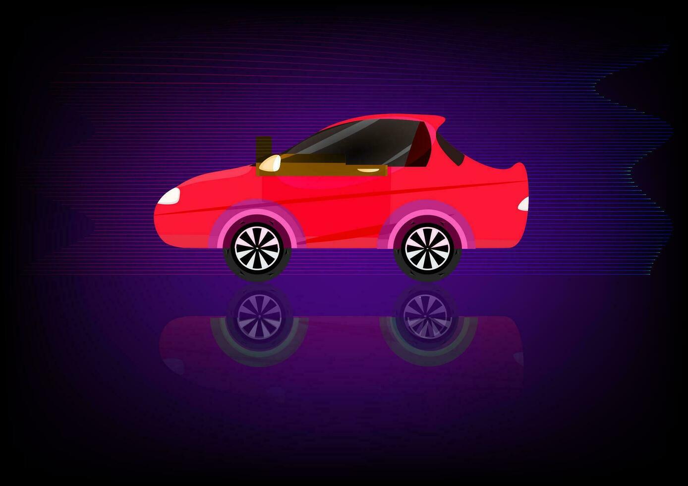 rot Sport Auto Automobil Motor- Show Symbol Element abstrakt Hintergrund Vektor Illustration
