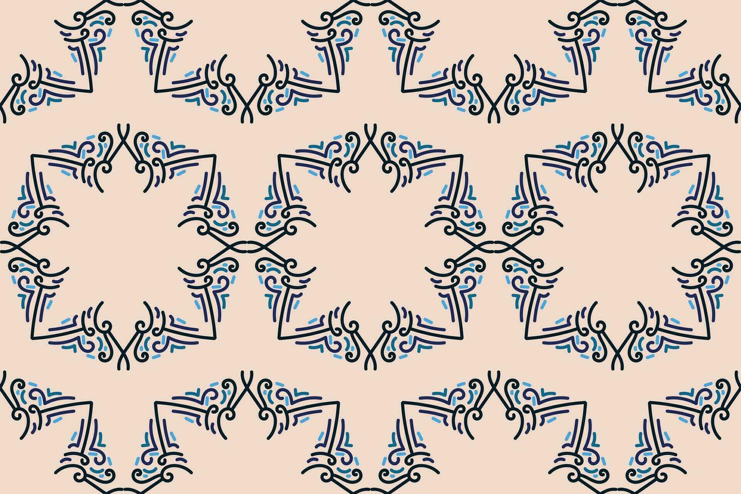 orientalisch Muster. Sanft Farbe Hintergrund mit Arabisch Ornamente. Muster, Hintergrund und Hintergrund zum Ihre Design. Textil- Ornament. Vektor Illustration.