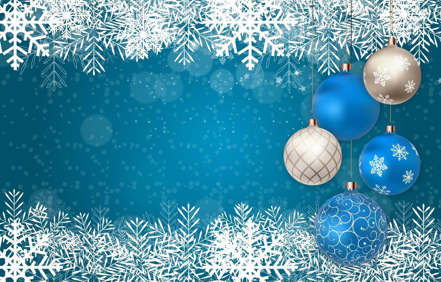 god jul och nyårsbakgrund. vektor illustration