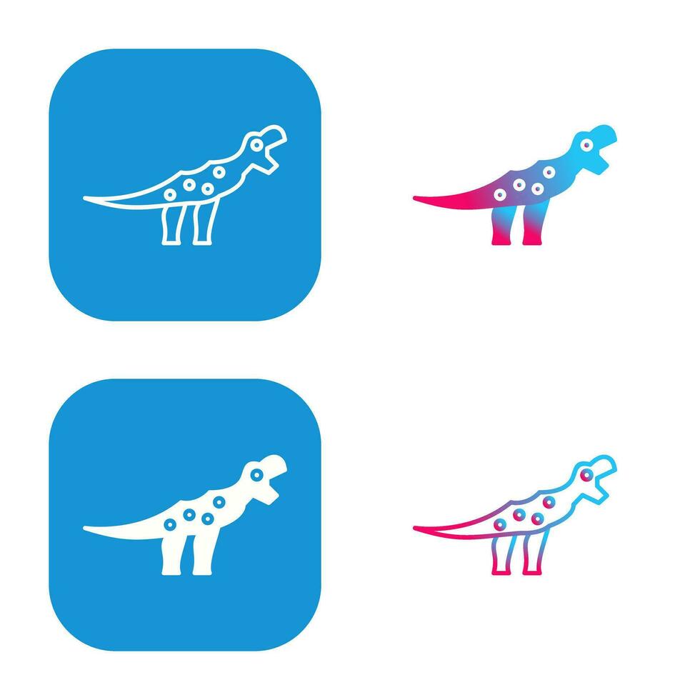 Dinosaurier-Vektor-Symbol vektor