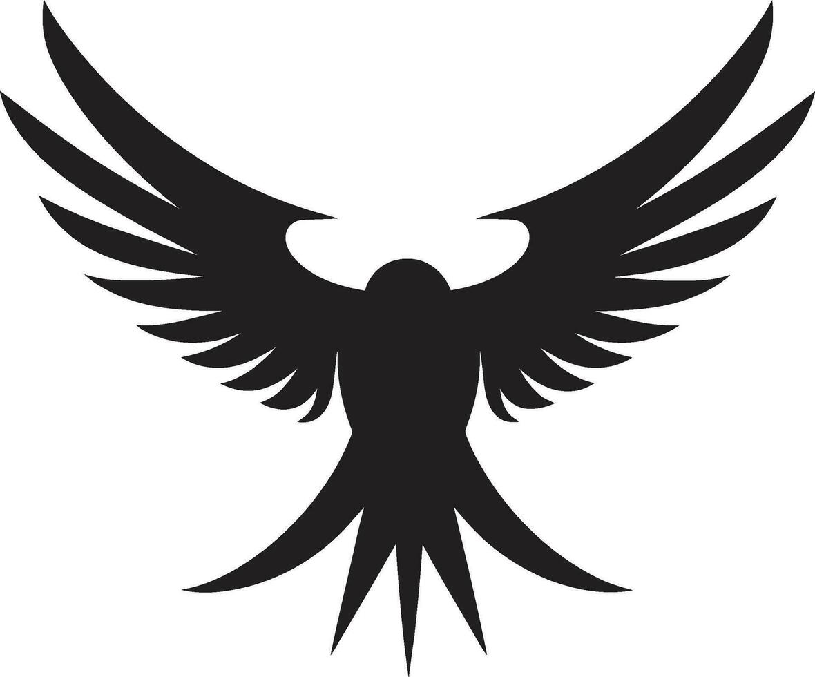 modern Falke Logo künstlerisch Adler Symbol vektor