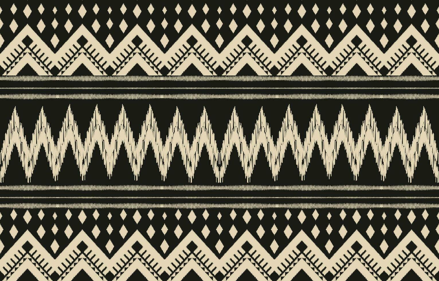 etnisk abstrakt ikat konst. aztec prydnad skriva ut. geometrisk etnisk mönster sömlös Färg orientalisk. design för bakgrund ,ridå, matta, tapet, Kläder, omslag, batik, vektor illustration.