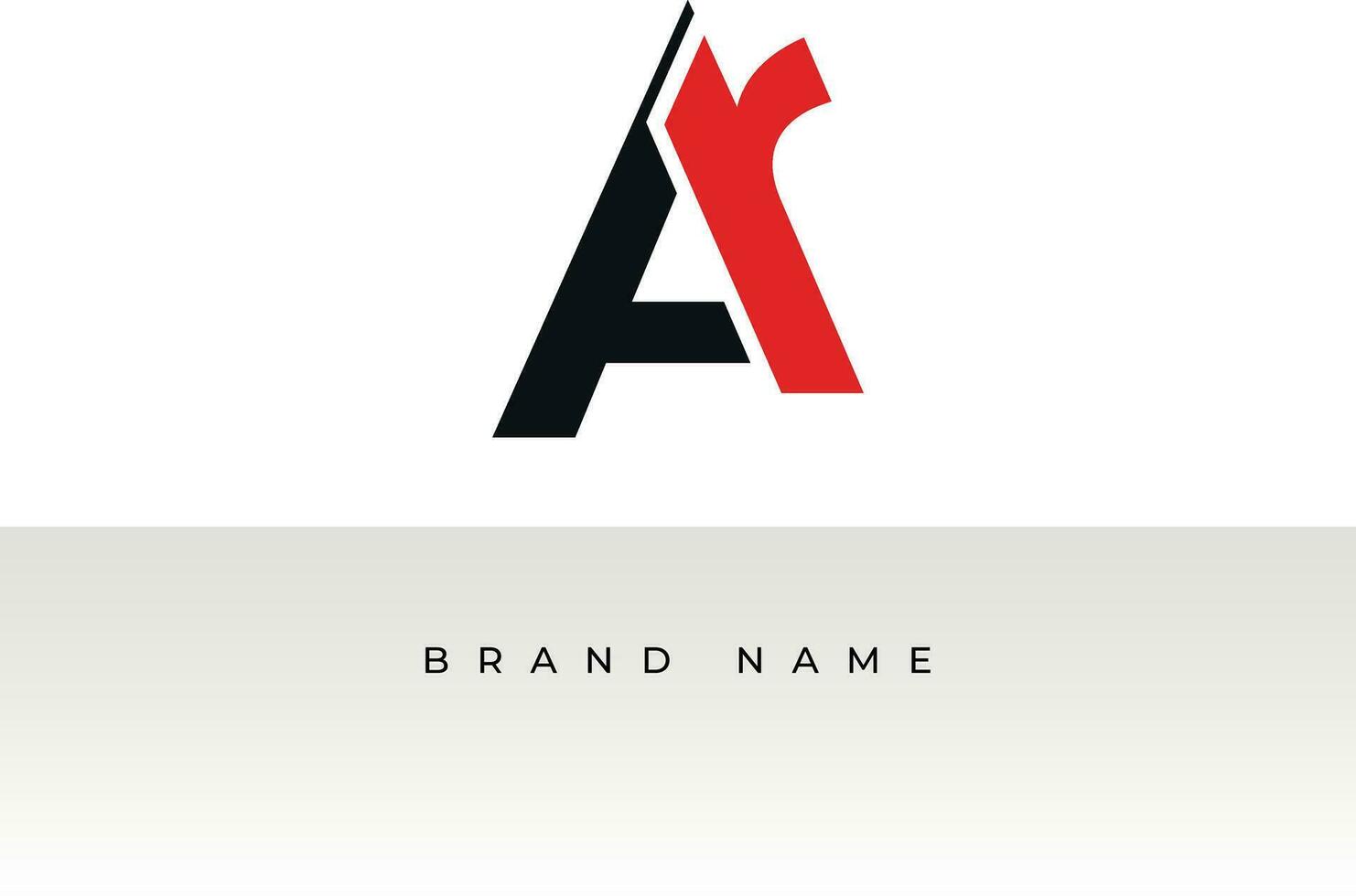 Initiale Briefe ar Logo Vorlage Design im mehrere Form. Logo Symbol Design Vorlage Elemente. Monogramm. linear Logo. einfach Vektor Zeichen Illustration im ein modern Stil.