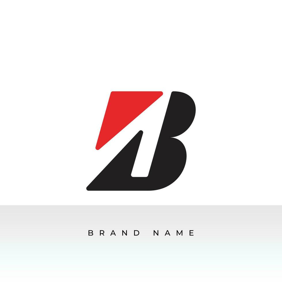 b brev logotyp. b logotyp modern monogram symbol begrepp. kreativ linje tecken design. grafisk alfabet symbol för företags- företag identitet. vektor illustration logotyp design.