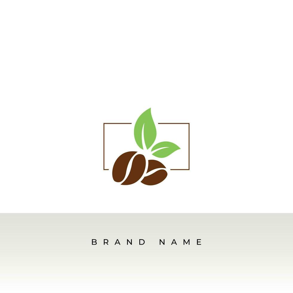 Initiale Kaffee Bohne Logo Vorlage Design im mehrere Form. Logo Symbol Design Vorlage Elemente. Monogramm. linear Logo. einfach Vektor Zeichen Illustration im ein modern Stil.