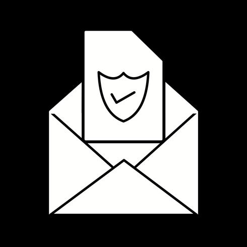 Vektor-E-Mail-Symbol vektor