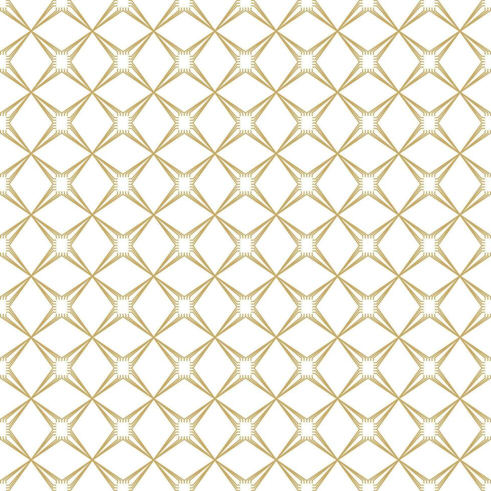 nahtlos Textur Design golden Weiß Sterne Diamanten drucken Profi Vektor