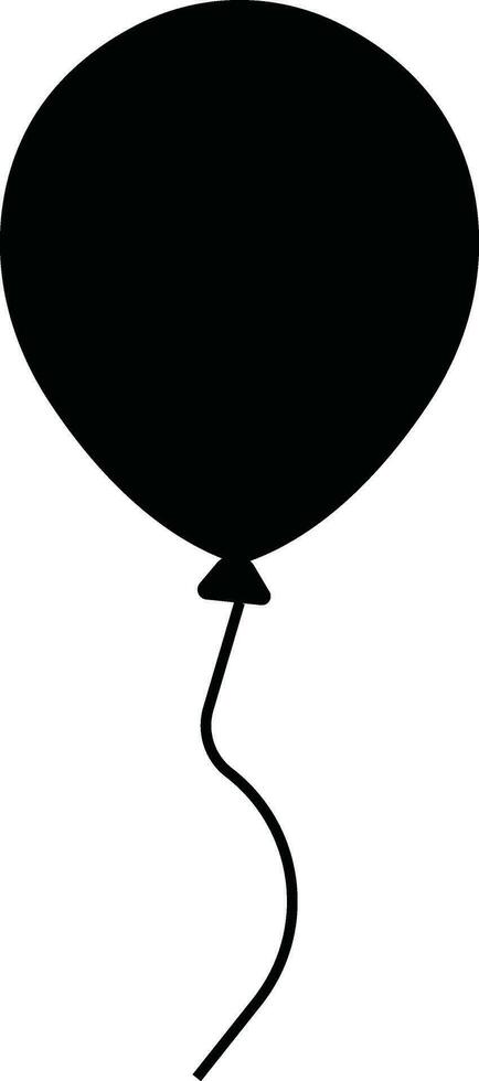 Luftballons Symbol einstellen Vektor Design. Party und Feier Linie Symbol Design