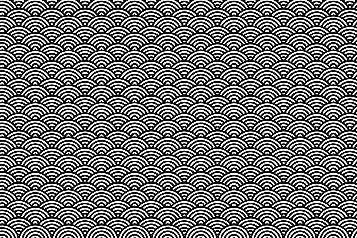 japanisch Hintergrund mit schwarz und Weiß Farbe Vektor. abstrakt Vorlage mit geometrisch Muster. vektor