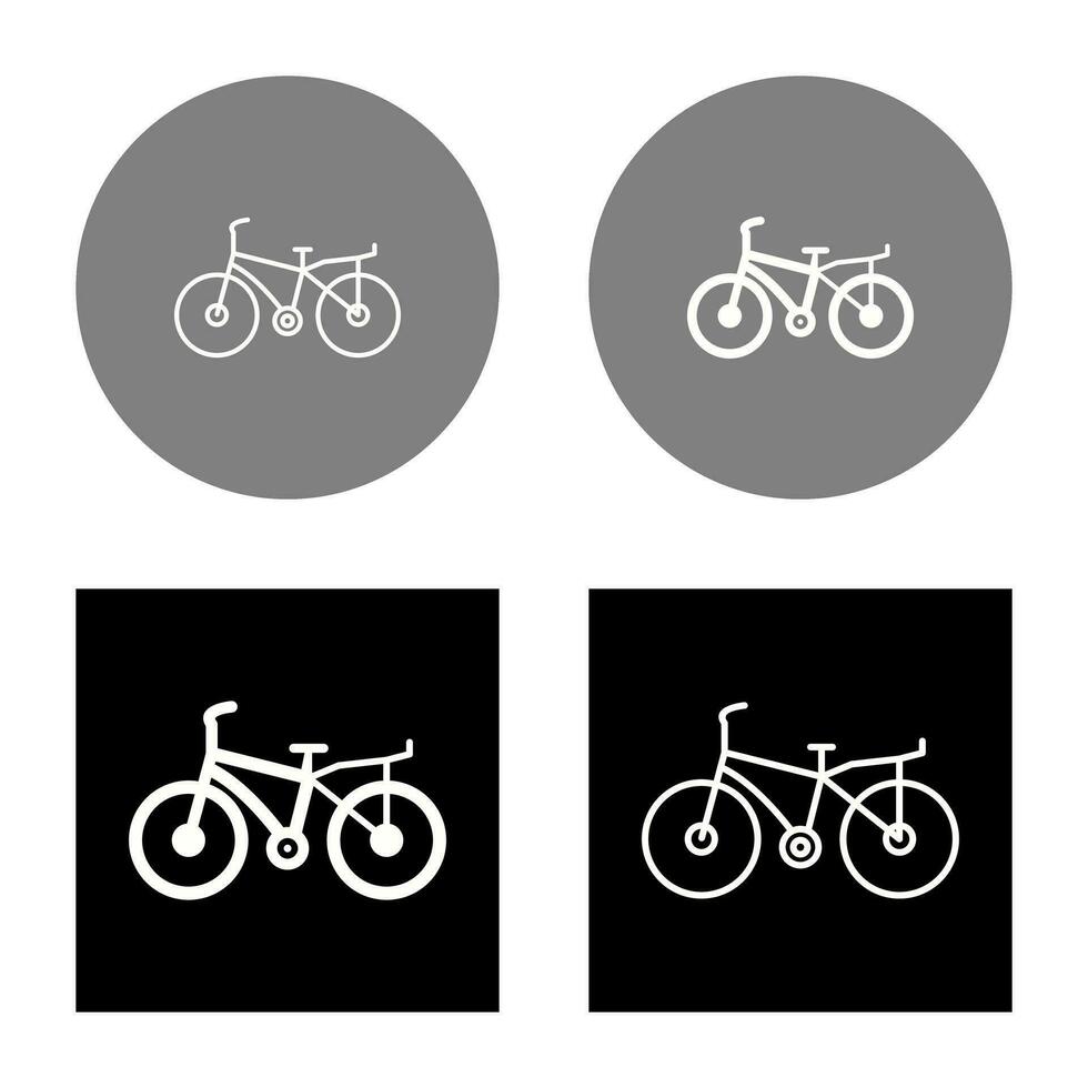 Fahrrad-Vektor-Symbol vektor