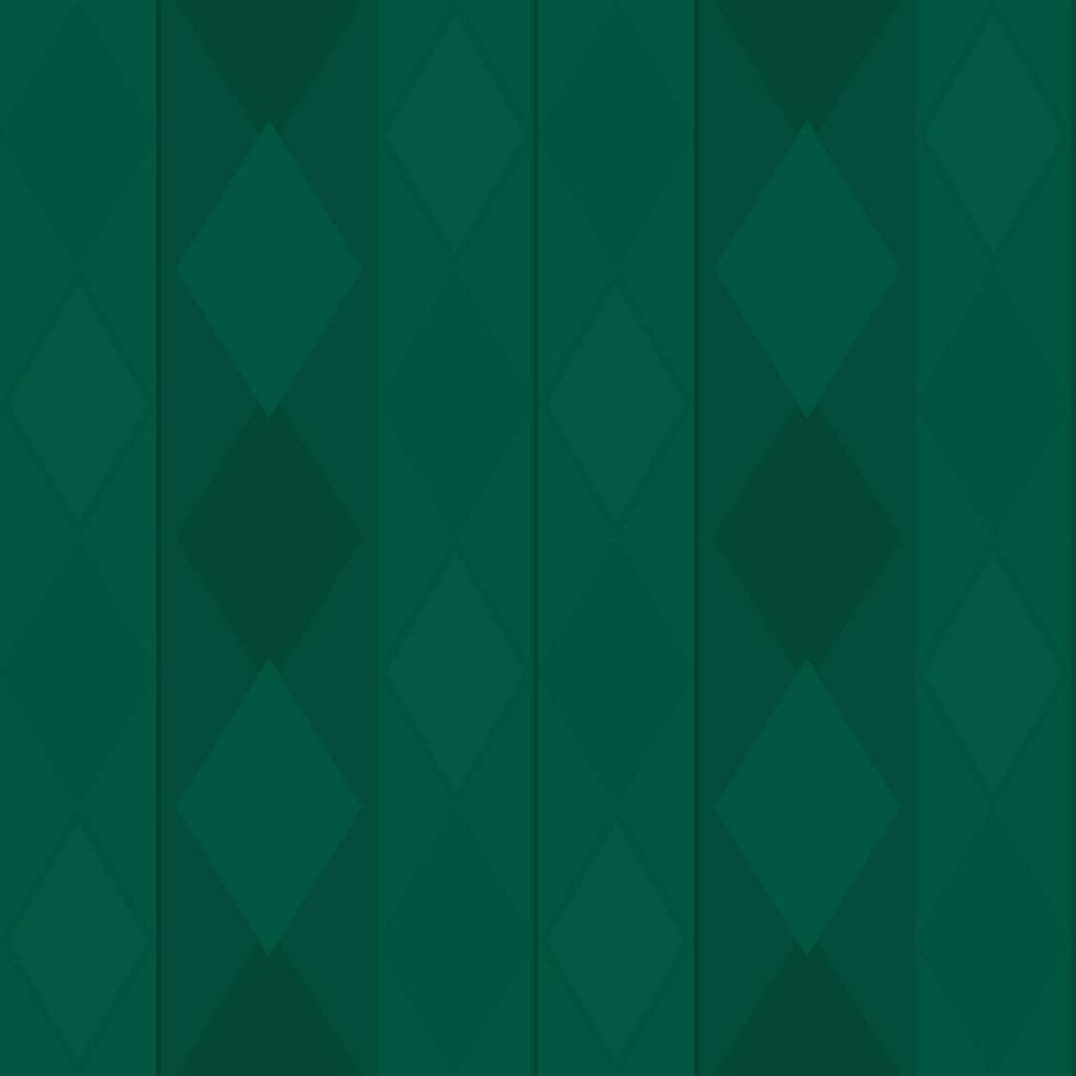 flacher Vektor nahtloses Muster, moderner geometrischer dunkelgrüner Hintergrund.