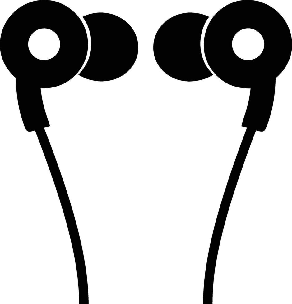 kompakt trådbunden hörlur samling bärbar audio Tillbehör vektor