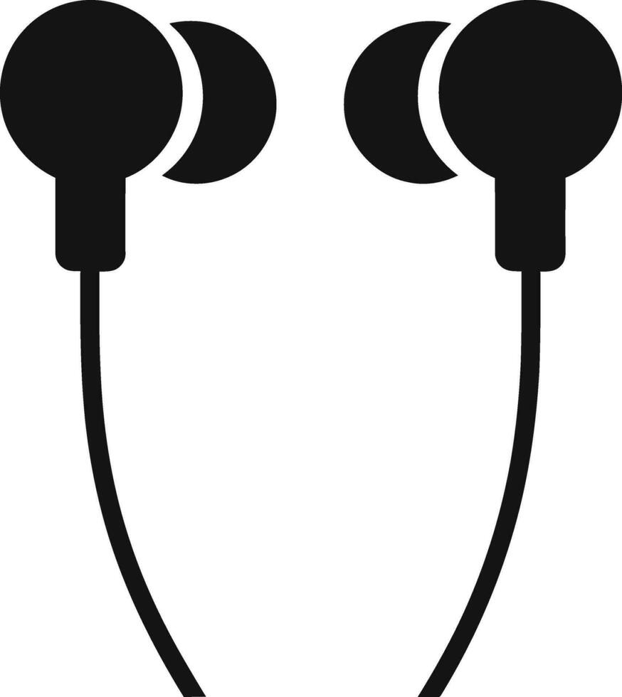 dauerhaft verdrahtet Kopfhörer Sammlung lange dauerhaft Audio- Geräte vektor