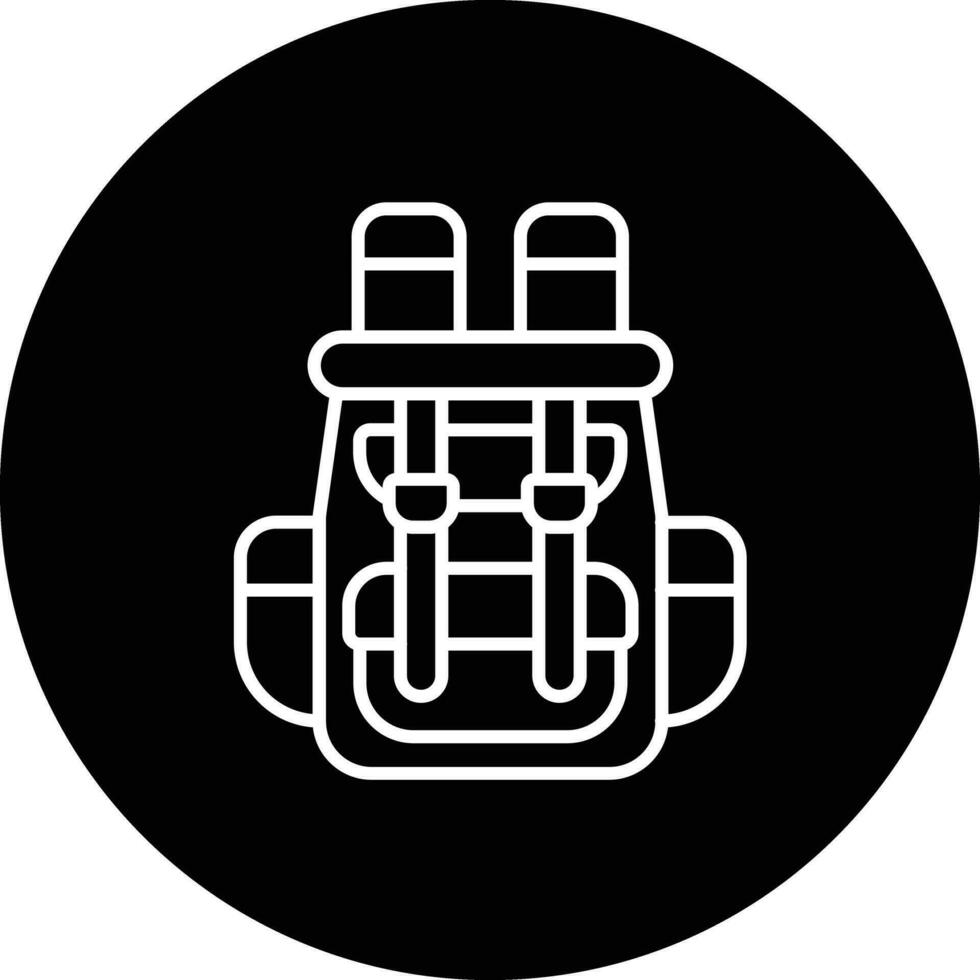 Rucksack-Vektor-Symbol vektor