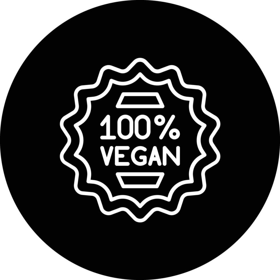 alle vegan Produkte Vektor Symbol