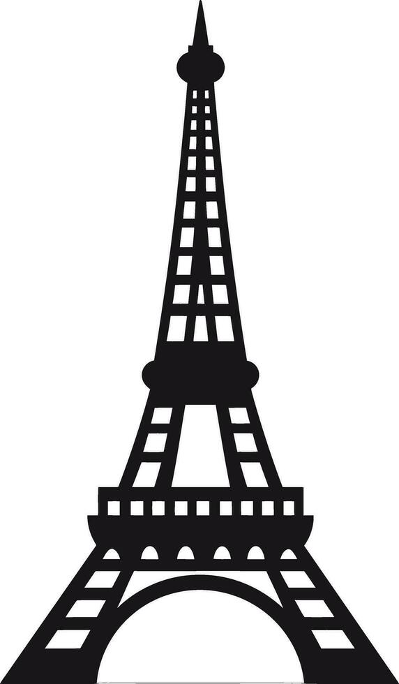 Französisch Küche Eiffel Turm Vektor Elemente zum Essen und Getränk