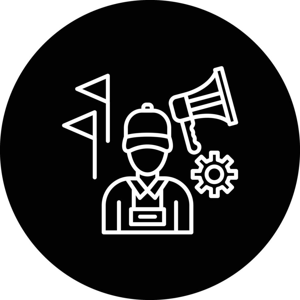 Tour Manager Vektor Symbol