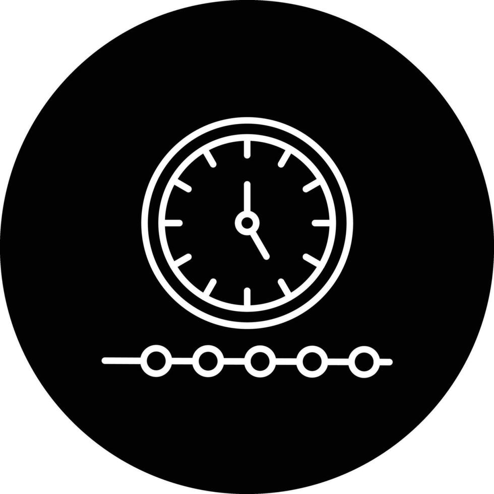 Timeline-Vektorsymbol vektor