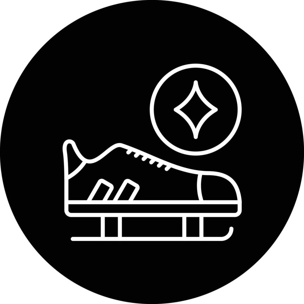 Rollschuhe Schärfung Vektor Symbol