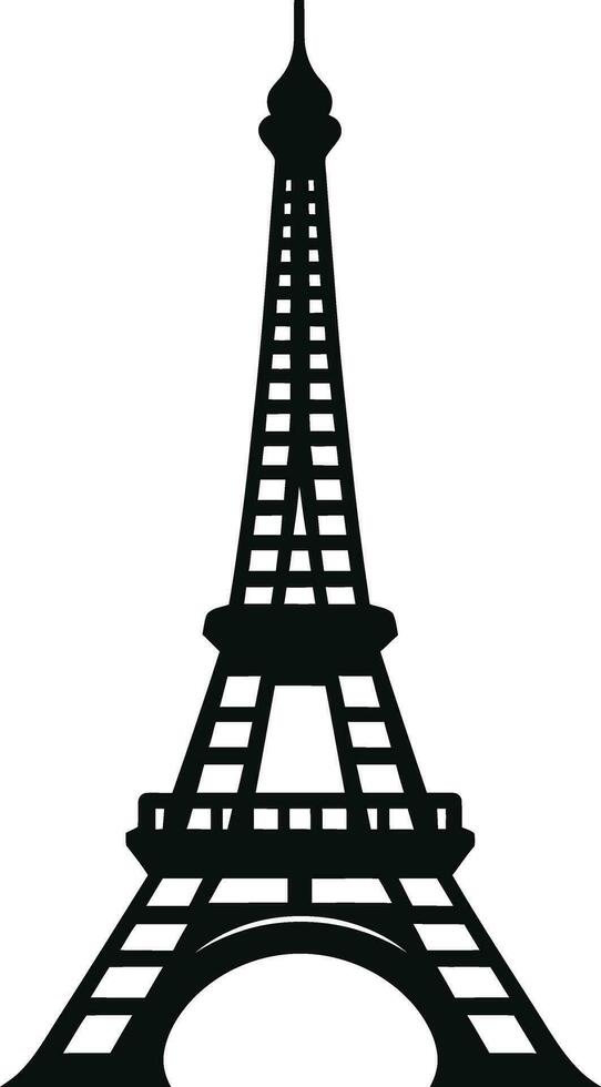 Paris Liebe Eiffel Turm Vektor Elemente zum Hochzeit und Valentinstag Tag