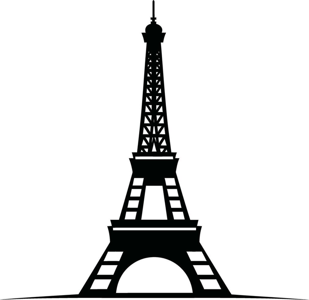 wunderlich Eiffel Turm Abbildungen spielerisch und Spaß Vektor Kunst