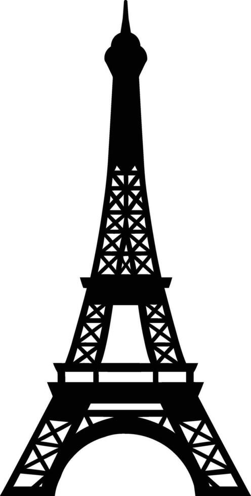 Pariser Straßen Eiffel Turm Vektor Abbildungen zum städtisch Designs