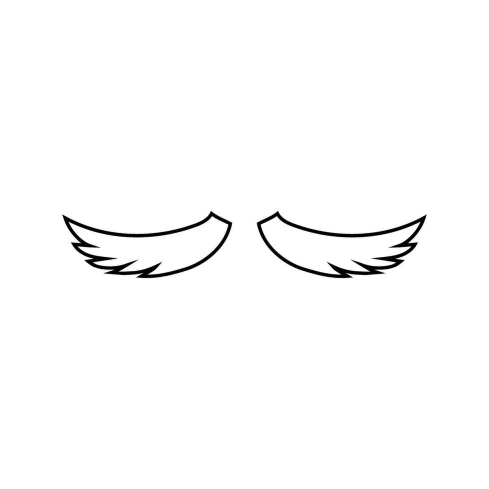 Schnurrbart Vektor Symbol. Friseur Illustration unterzeichnen. Haarschnitt Symbol oder Logo.