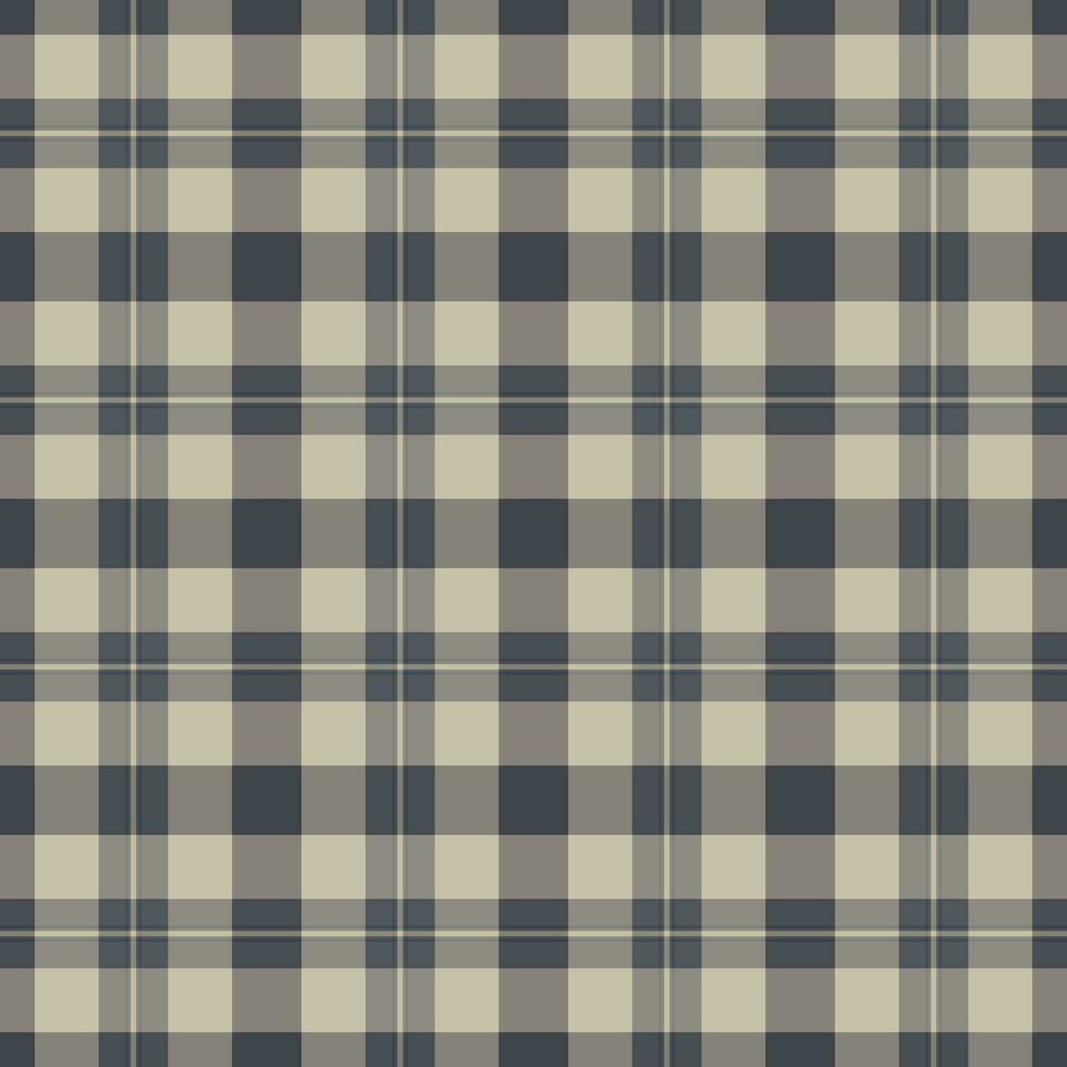 Tartan Stoff Hintergrund von nahtlos prüfen Vektor mit ein Plaid Muster Textur Textil.