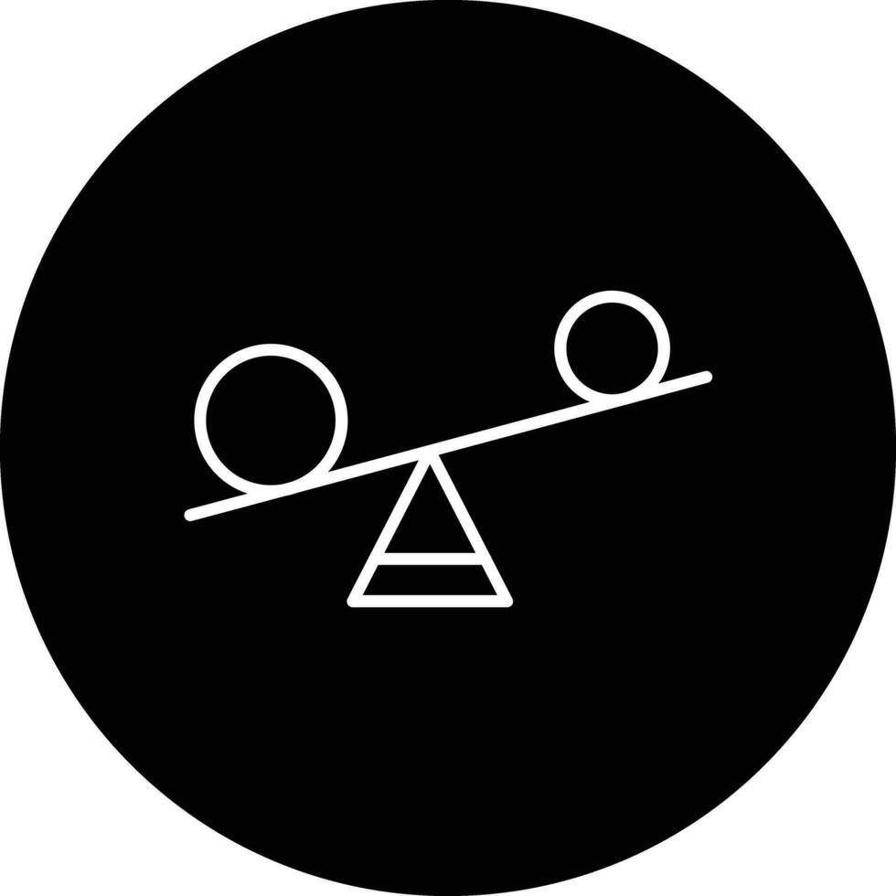 Balance-Vektor-Symbol vektor