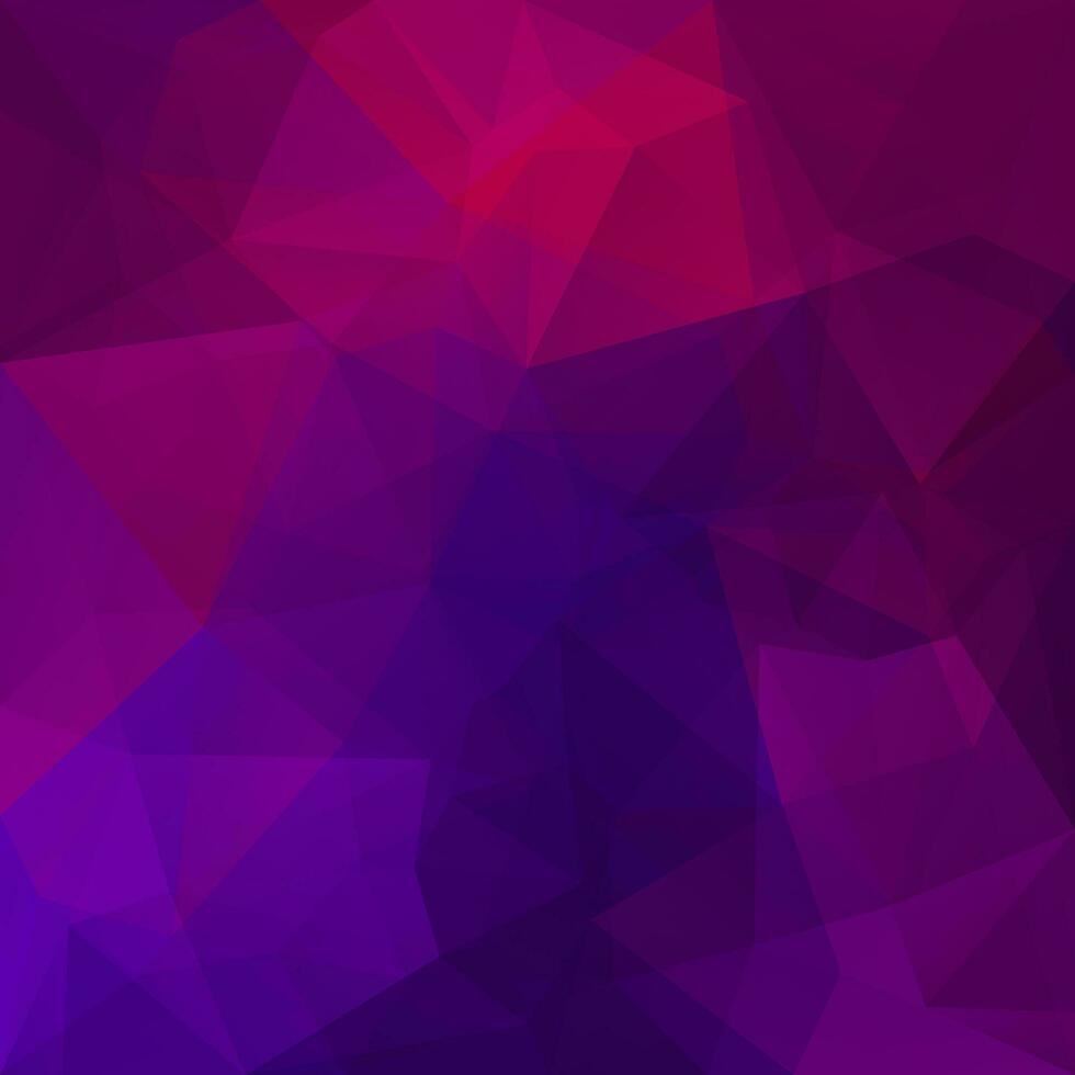 abstrakt lila und rot polygonal Hintergrund vektor