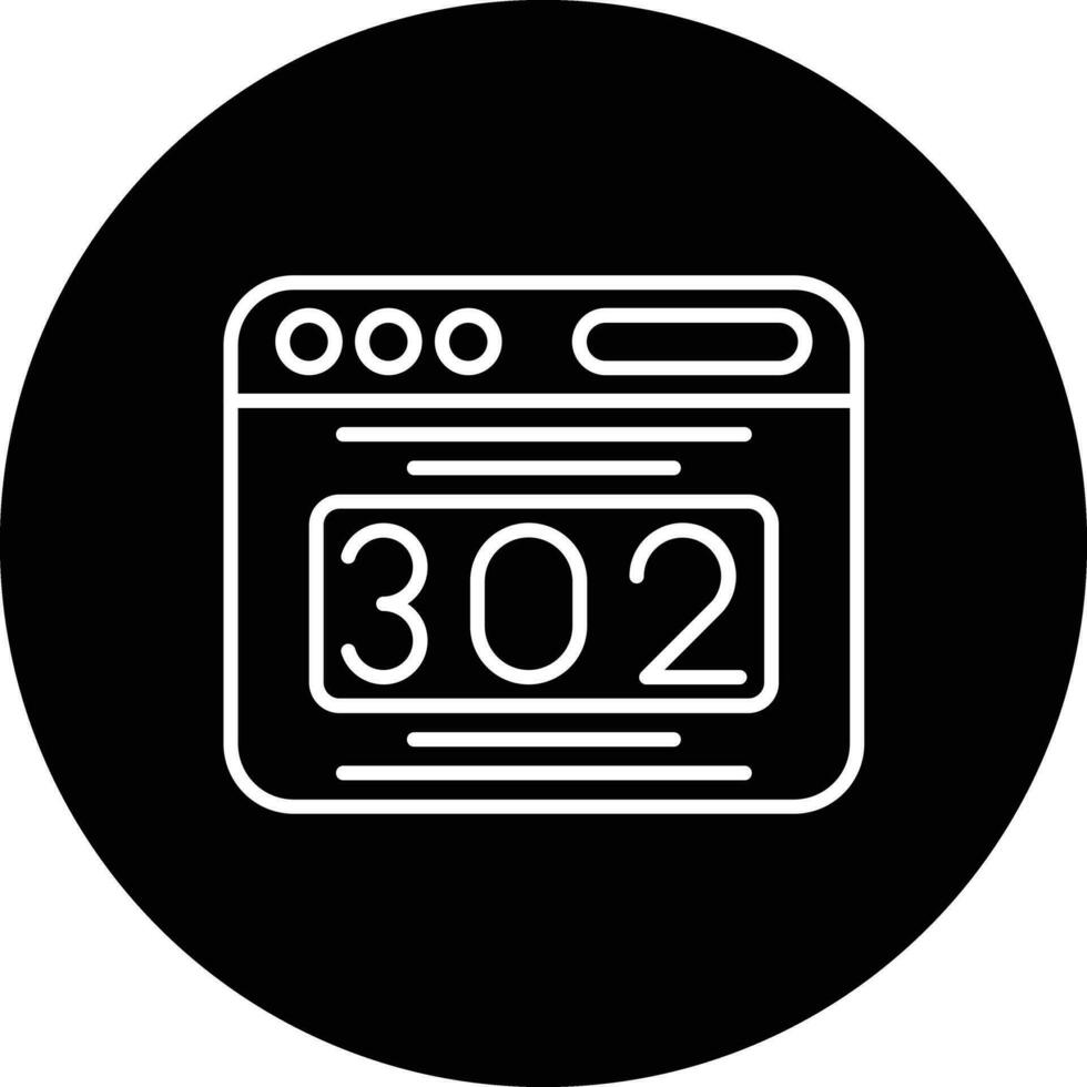302 umleiten Vektor Symbol