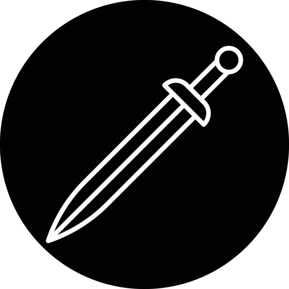 viking svärd vektor ikon
