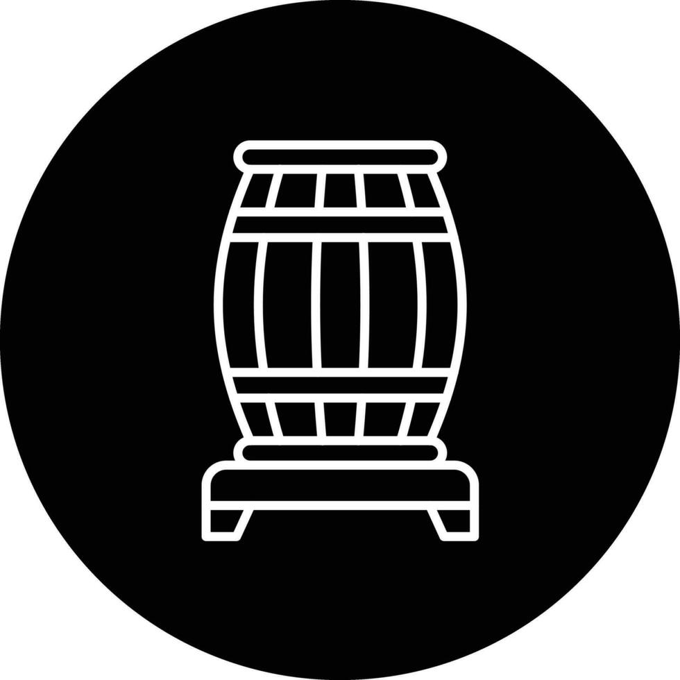 Barrel-Vektor-Symbol vektor