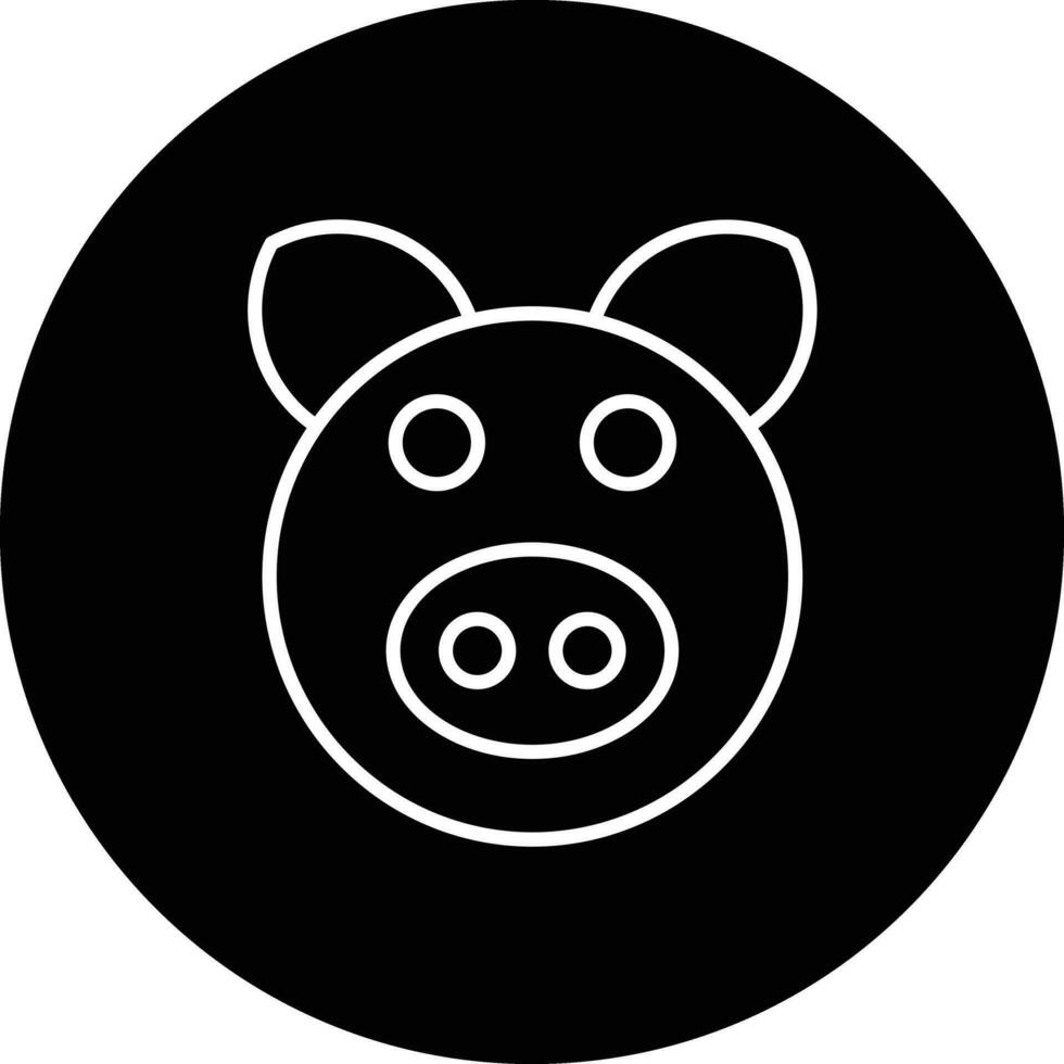 Schwein-Vektor-Symbol vektor
