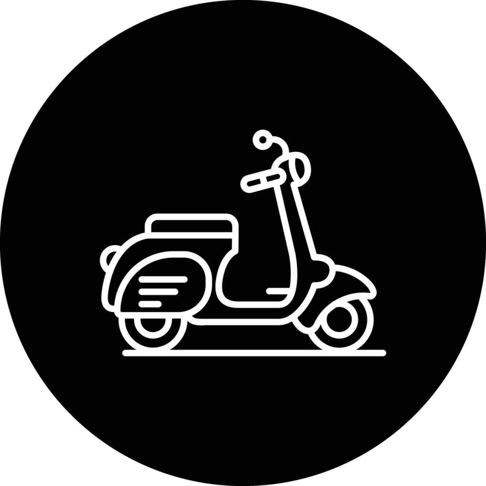 Lieferung Roller Vektor Symbol