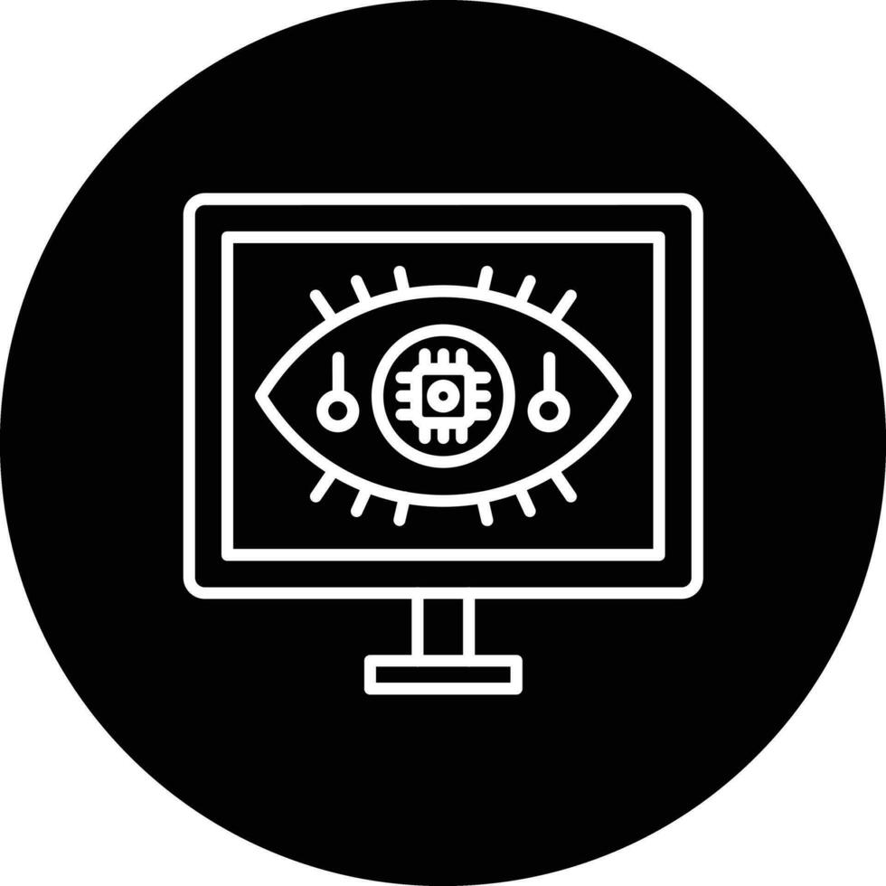 Computer Vision Vektor Symbol
