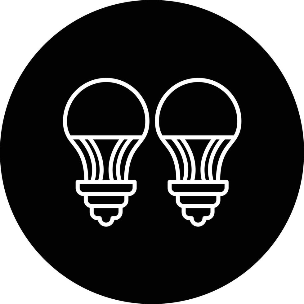 LED Beleuchtung Vektor Symbol