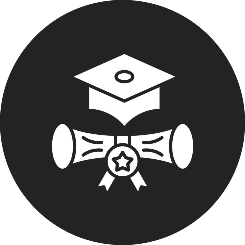 Junggeselle Grad Vektor Symbol