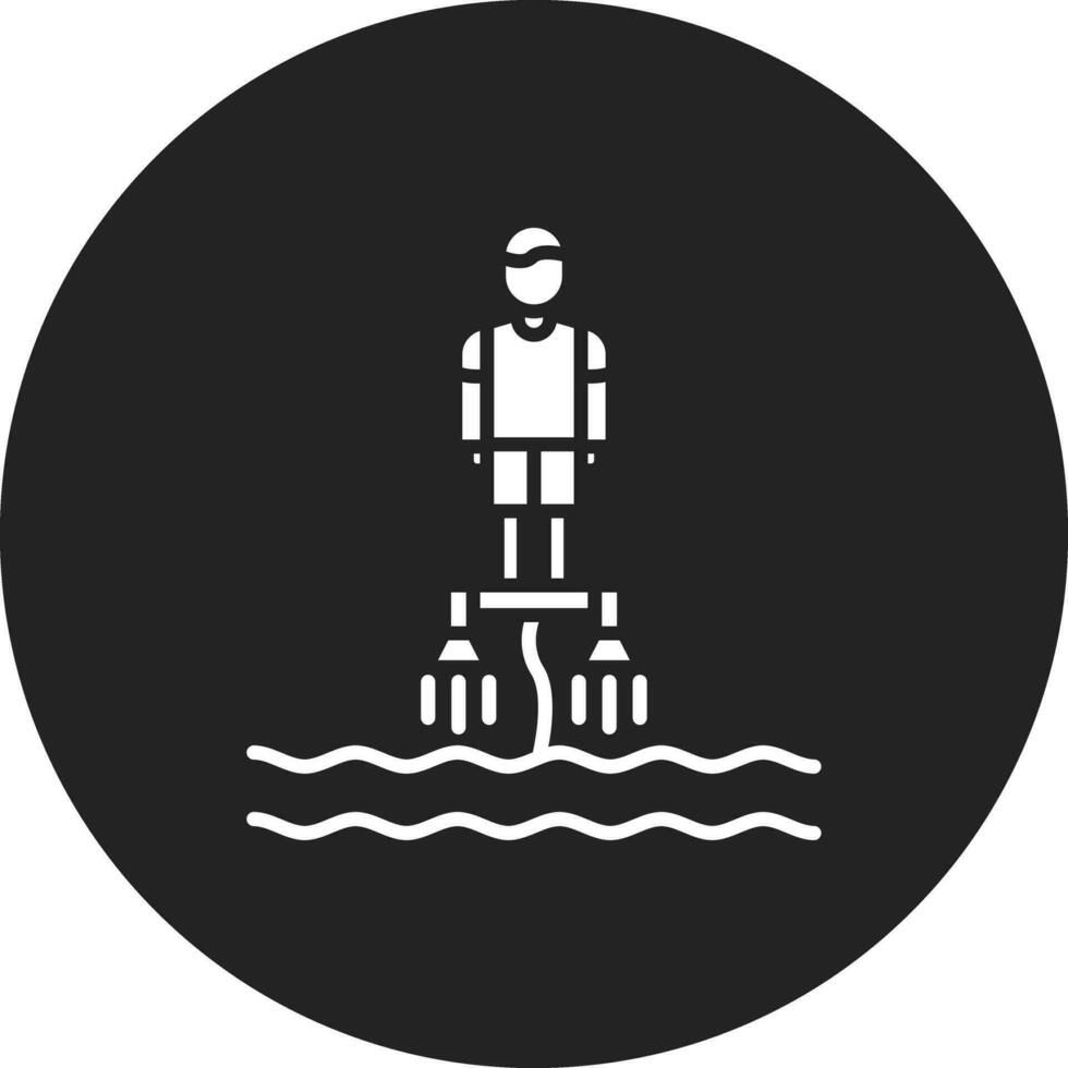 Flyboarden Vektor Symbol