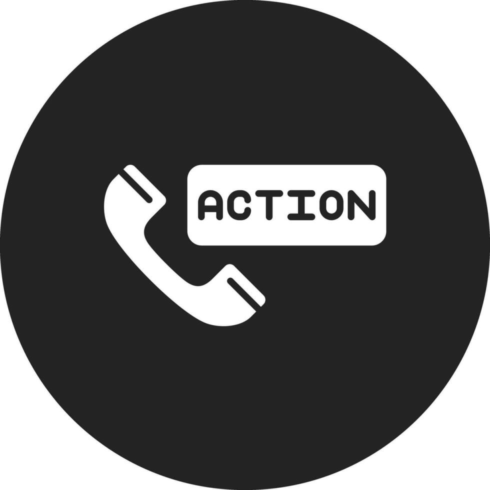 Anruf zu Aktion Vektor Symbol