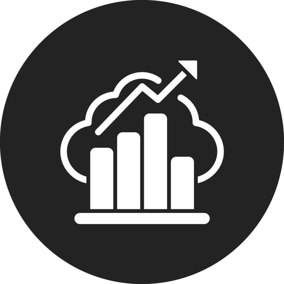 finansiell data vektor ikon