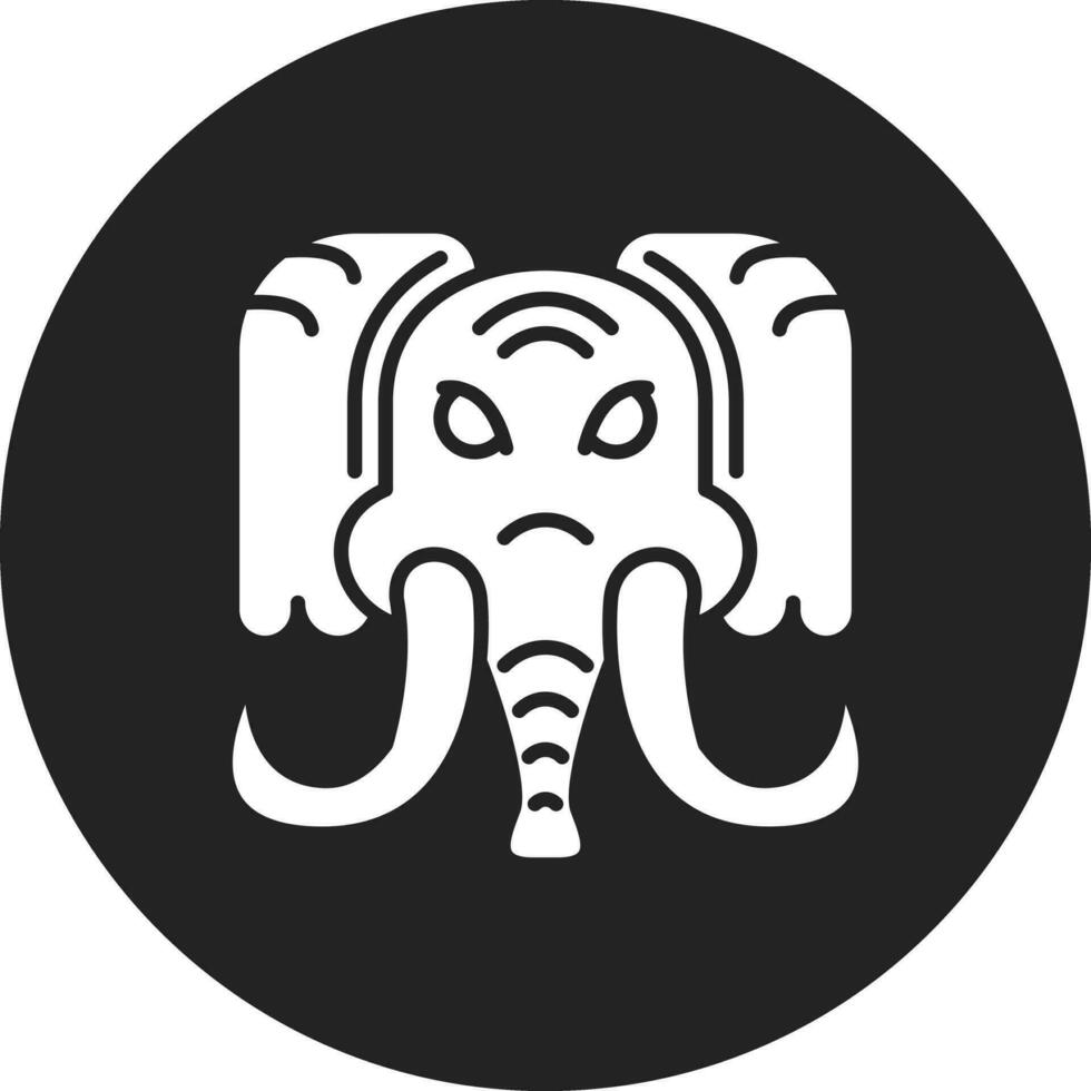 mammut vektor ikon