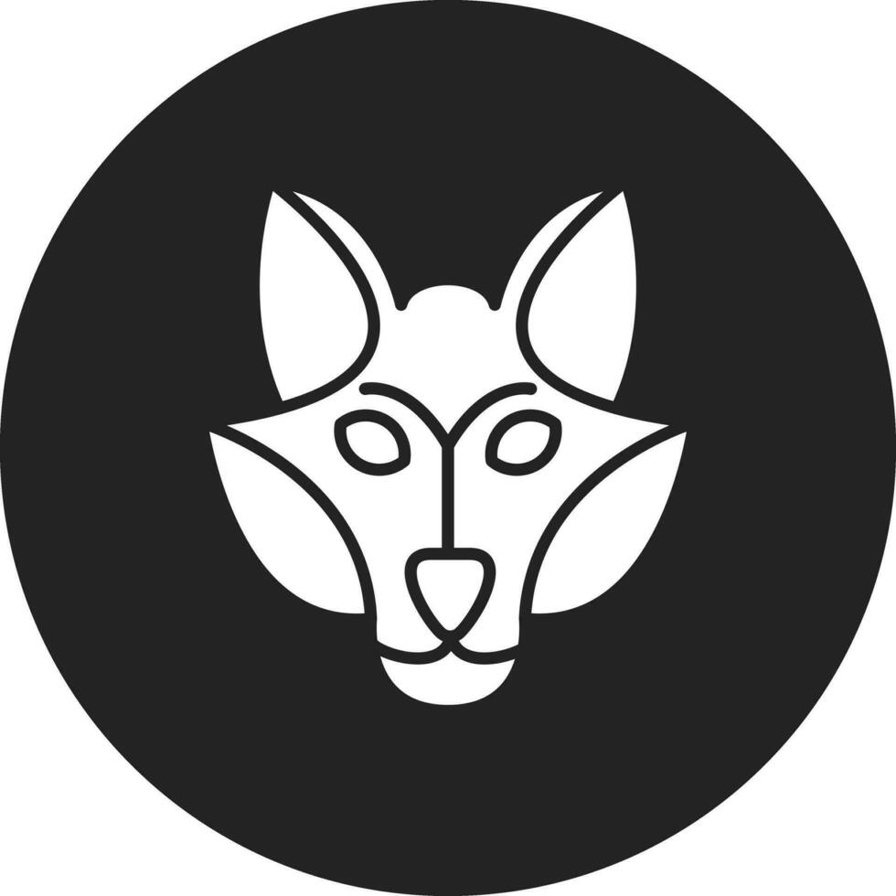 Arktis Fuchs Vektor Symbol