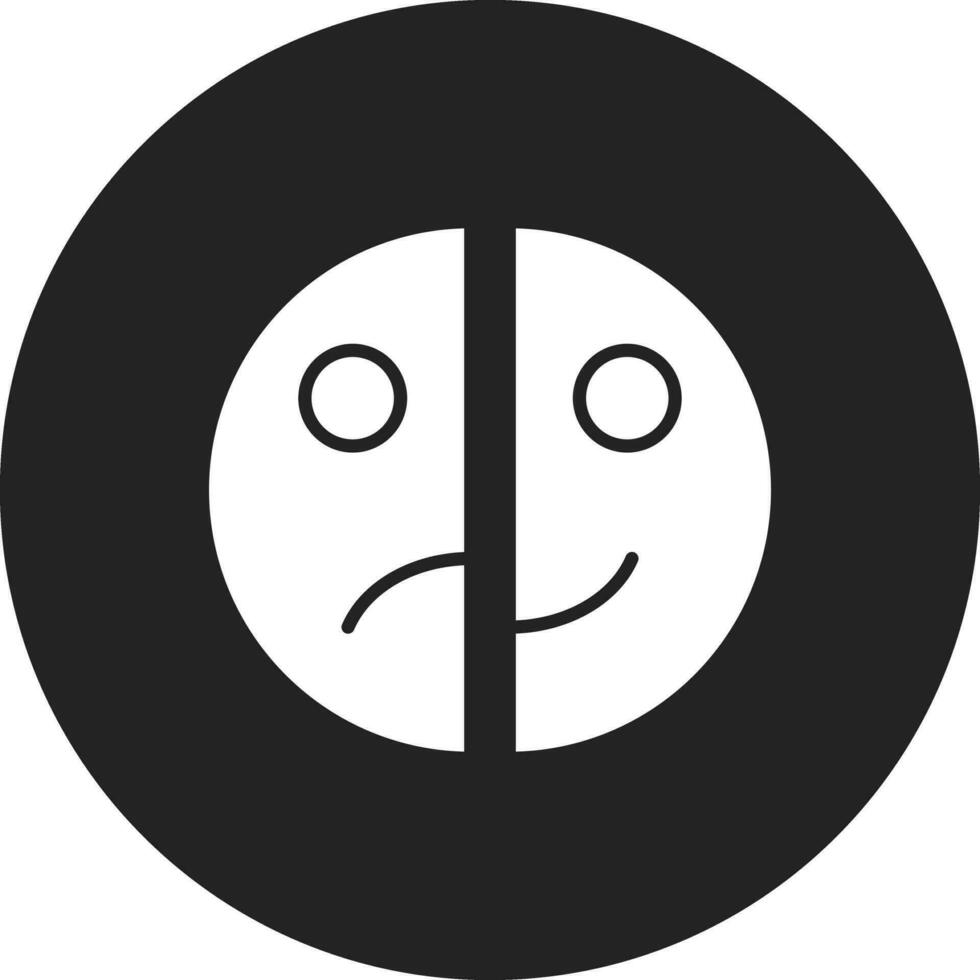 bipolar Störung Vektor Symbol