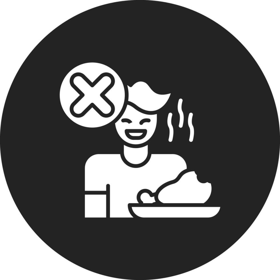 Nein Appetit Vektor Symbol