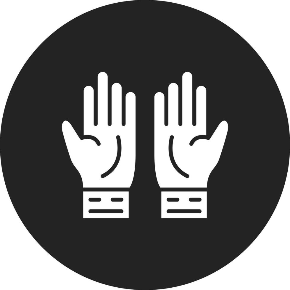 Vektorsymbol für Handschuhe vektor