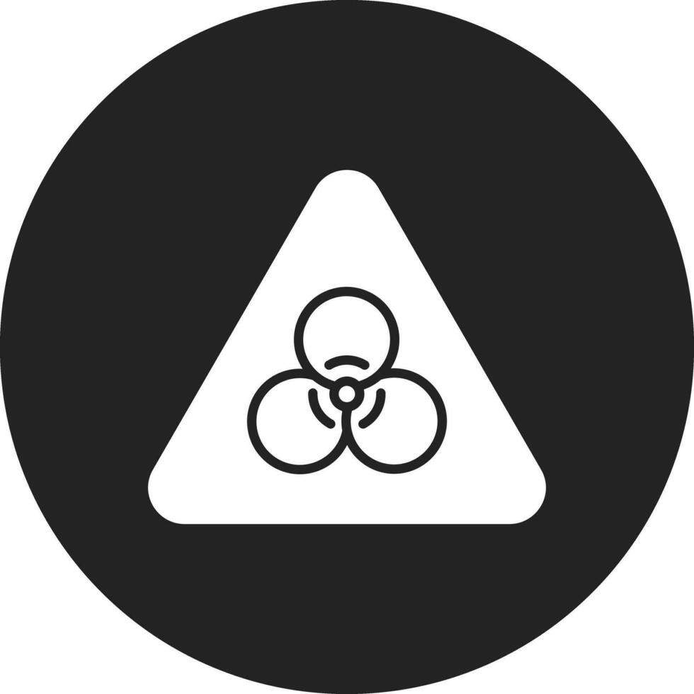 biohazard vektor ikon