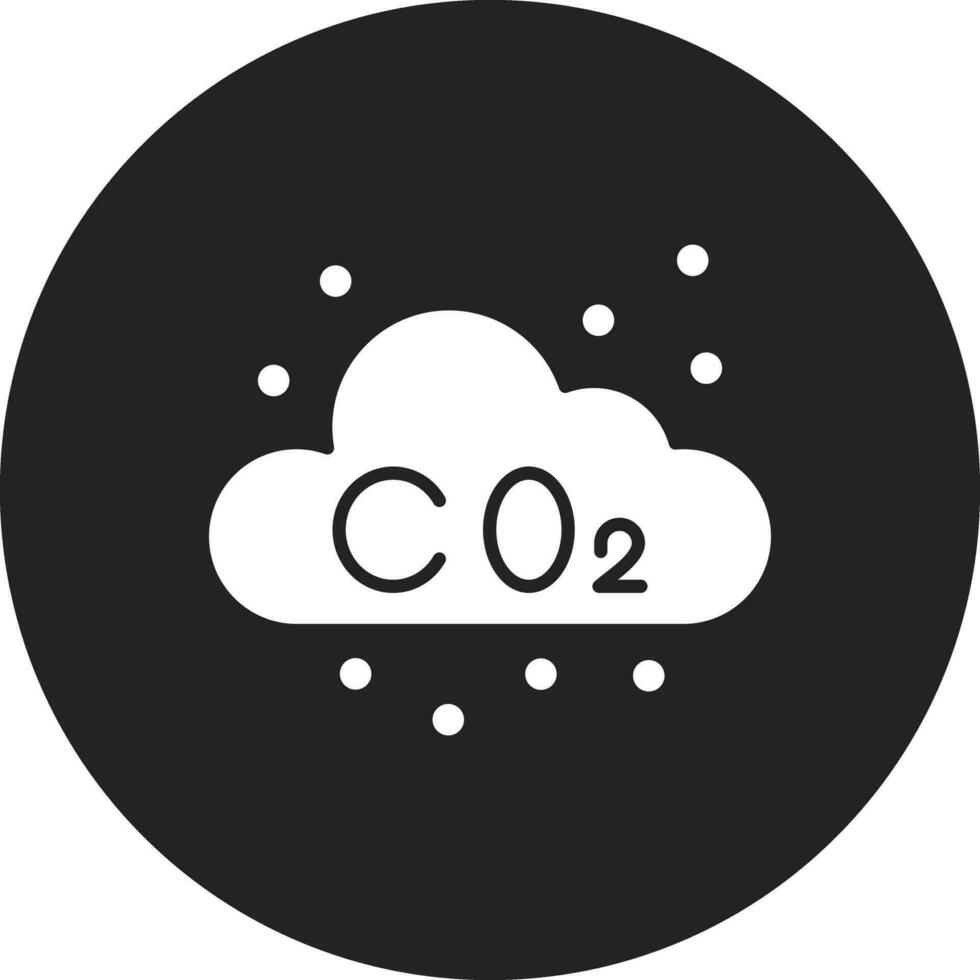 co2 vektor ikon